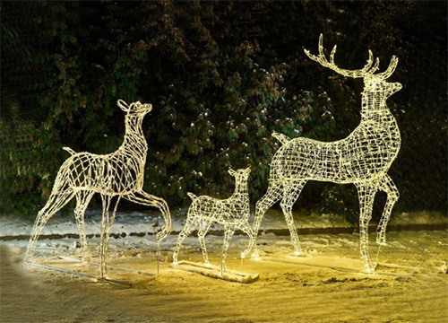 Светодиодные фигуры животных в Ставрополе